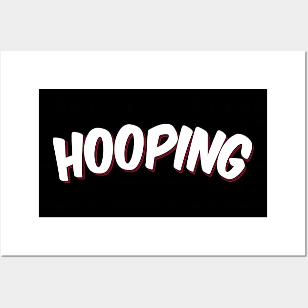 Hooping Hooper Basketball Wall Art by ProjectX23Red